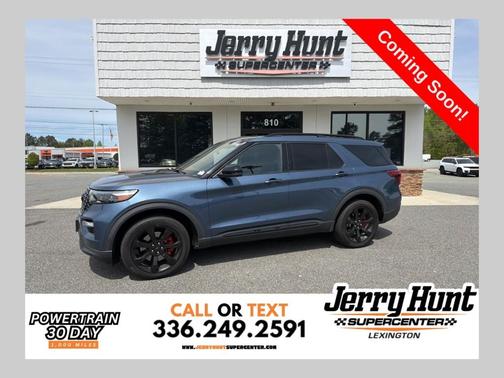Blue 2020 Ford Explorer ST