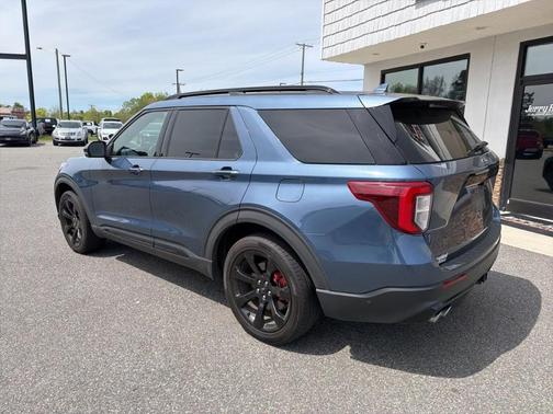 Blue 2020 Ford Explorer ST