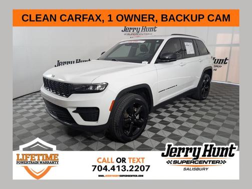 Bright White Clearcoat 2023 Jeep Grand Cherokee Altitude