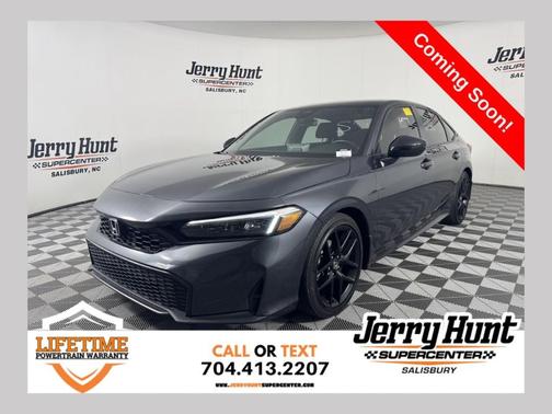 Gray 2025 Honda Civic Sport