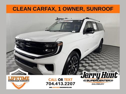 Oxford White 2025 Ford Expedition Max Platinum