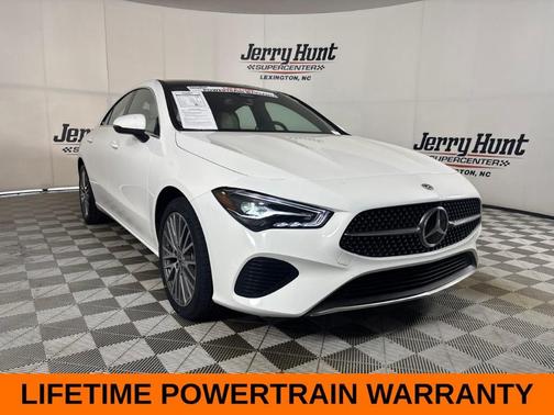 White 2025 Mercedes-Benz CLA 250 Base