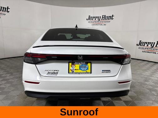 Platinum White Pearl 2023 Honda Accord Hybrid Sport