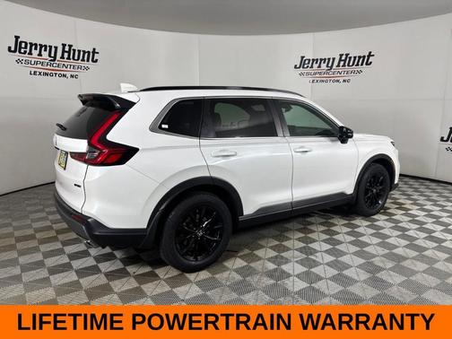 Platinum White Pearl 2025 Honda CR-V Hybrid Sport-L