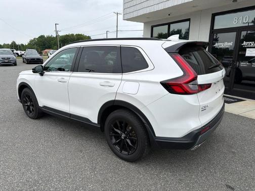 Platinum White Pearl 2025 Honda CR-V Hybrid Sport-L