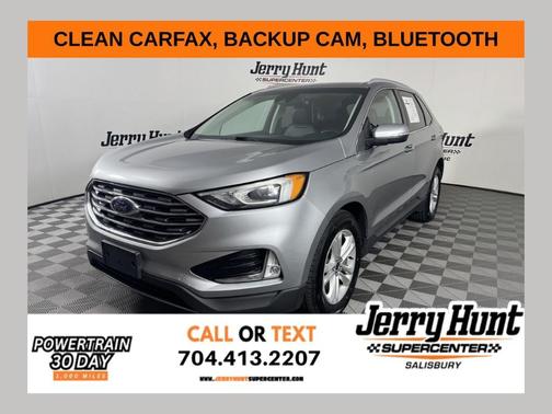 Silver Metallic 2020 Ford Edge SEL
