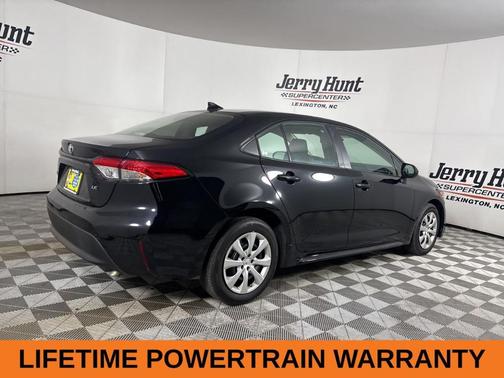 Midnight Black Metallic 2025 Toyota Corolla LE