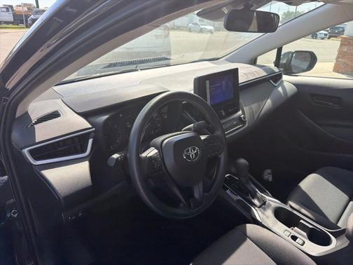 Midnight Black Metallic 2025 Toyota Corolla LE