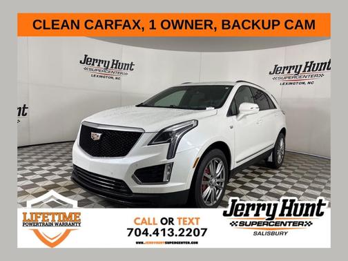 Crystal White Tri-Coat 2022 Cadillac XT5 Sport