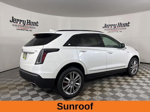 Crystal White Tri-Coat 2022 Cadillac XT5 Sport