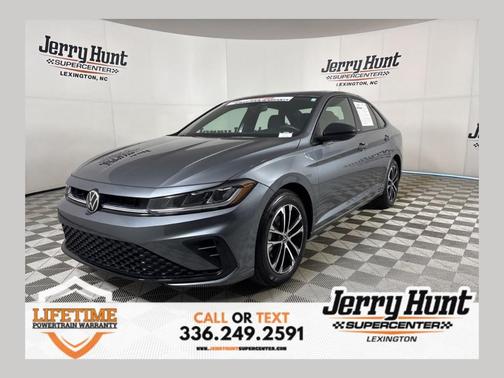 Platinum Gray Metallic 2025 Volkswagen Jetta 1.5T Sport