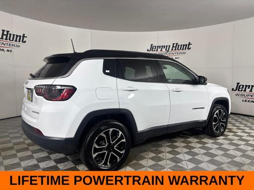 Bright White Clearcoat 2022 Jeep Compass Limited