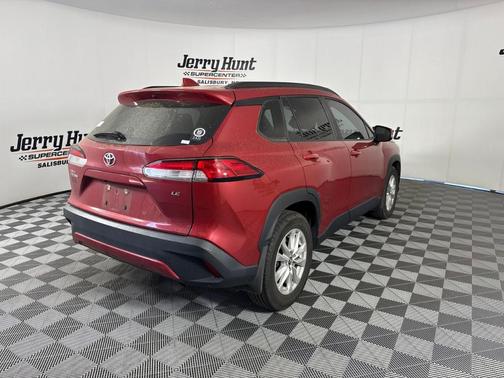 Red 2023 Toyota Corolla Cross LE