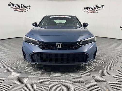Blue 2026 Honda Civic Sport