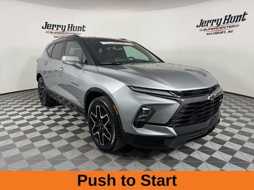 Sterling Gray Metallic 2024 Chevrolet Blazer RS