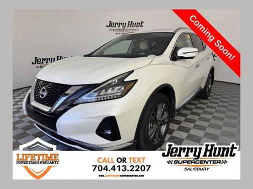 White 2023 Nissan Murano Platinum