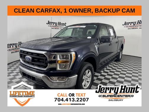 Blue Metallic 2022 Ford F-150 XLT