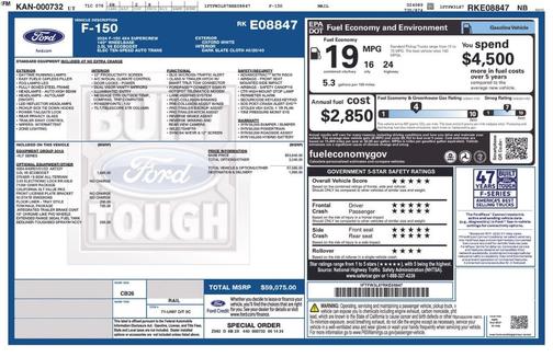 Oxford White 2024 Ford F-150 XLT