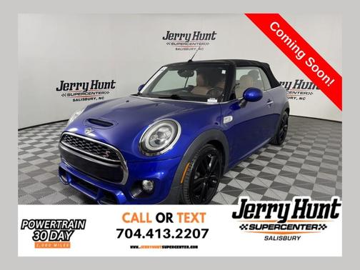 Blue Metallic 2019 MINI Convertible Cooper S