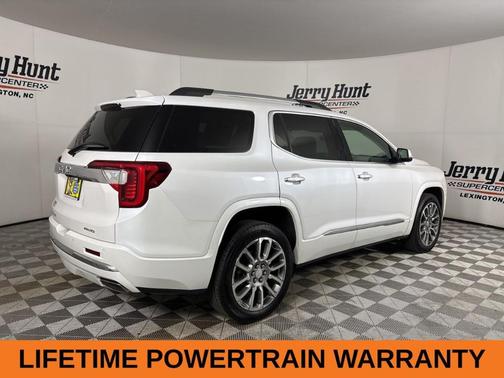 White Frost Tri-Coat 2023 GMC Acadia Denali