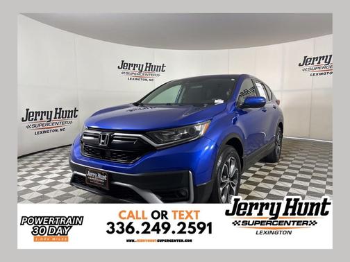 Blue 2021 Honda CR-V EX