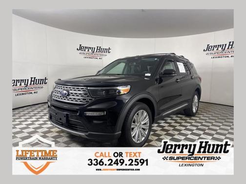 Black Metallic 2022 Ford Explorer Limited