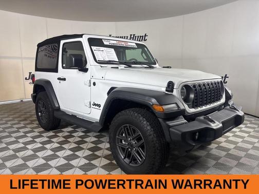 Bright White Clearcoat 2024 Jeep Wrangler Sport