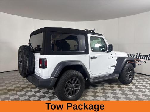 Bright White Clearcoat 2024 Jeep Wrangler Sport