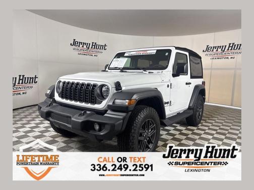 Bright White Clearcoat 2024 Jeep Wrangler Sport