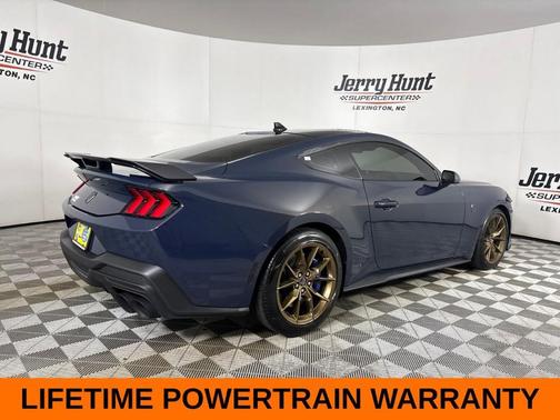Blue 2024 Ford Mustang Dark Horse