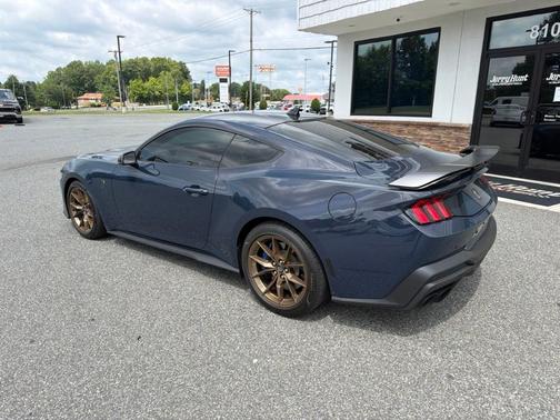Blue 2024 Ford Mustang Dark Horse