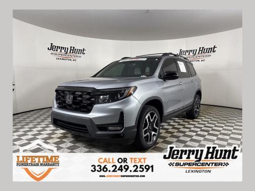 Gray 2023 Honda Passport Elite