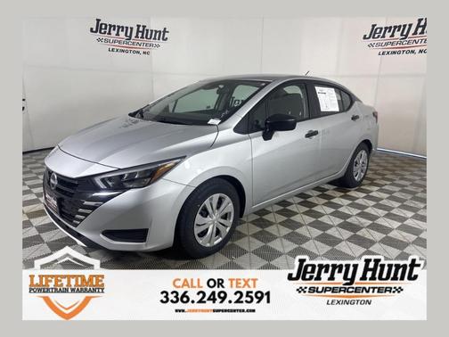 Brilliant Silver Metallic 2025 Nissan Versa S