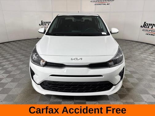 Clear White 2023 Kia Rio S