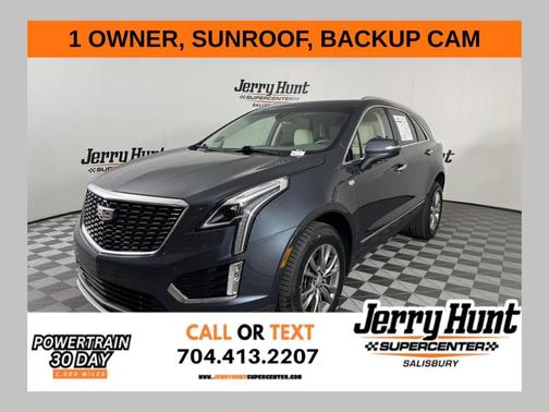 Shadow Metallic 2021 Cadillac XT5 Premium Luxury