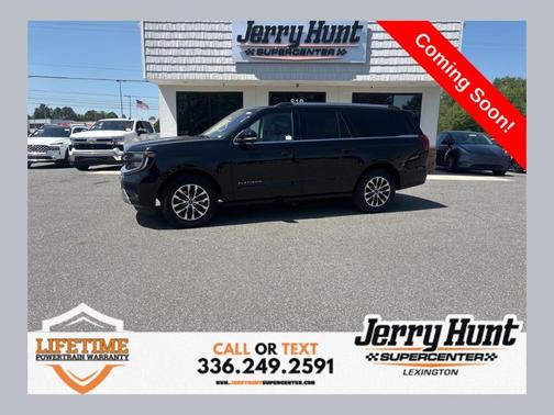 Black Metallic 2025 Ford Expedition Max Platinum