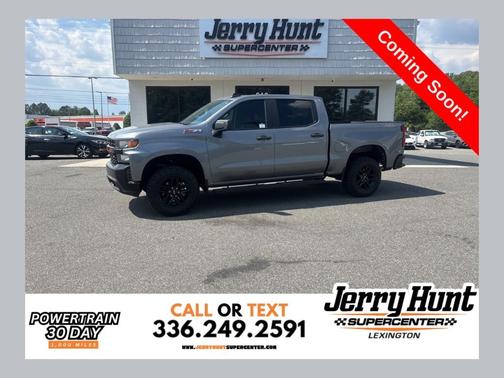 Satin Steel Metallic 2021 Chevrolet Silverado 1500 Custom Trail Boss