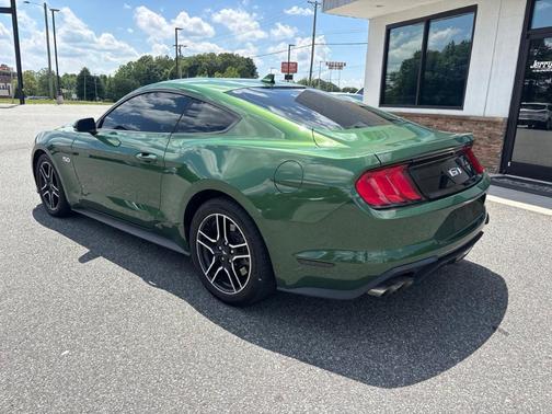 Green Metallic 2022 Ford Mustang GT Premium