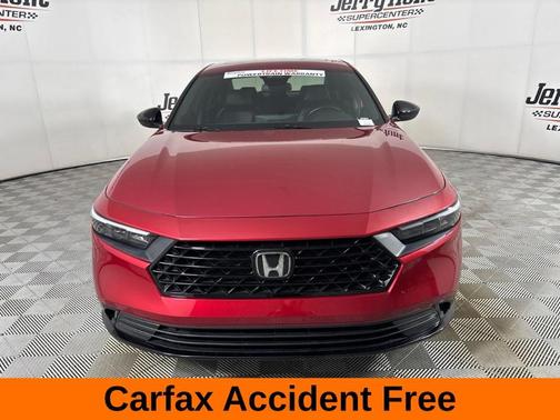 Radiant Red Metallic 2023 Honda Accord Hybrid Sport-L