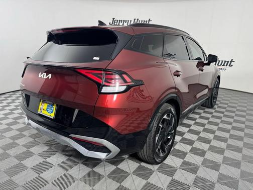 Red 2025 Kia Sportage SX-Prestige