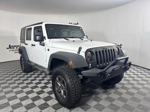 Bright White Clearcoat 2016 Jeep Wrangler Unlimited Sport