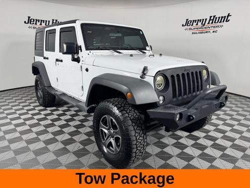 Bright White Clearcoat 2016 Jeep Wrangler Unlimited Sport