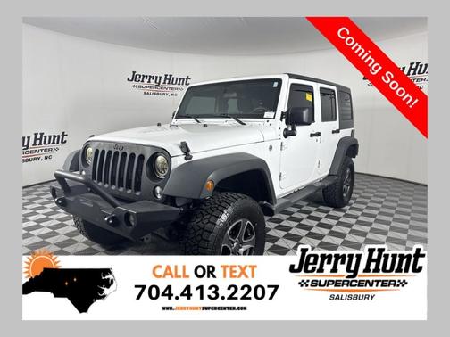 Bright White Clearcoat 2016 Jeep Wrangler Unlimited Sport
