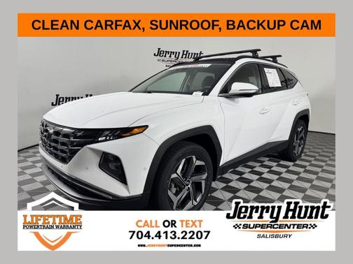 Quartz White 2022 Hyundai TUCSON Limited