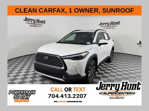 White 2024 Toyota Corolla Cross XLE