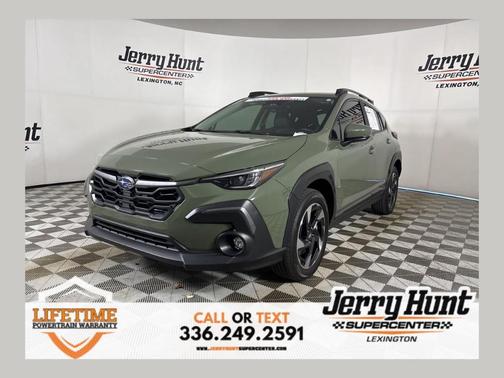 Alpine Green 2024 Subaru Crosstrek Limited
