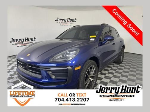 Blue 2023 Porsche Macan T