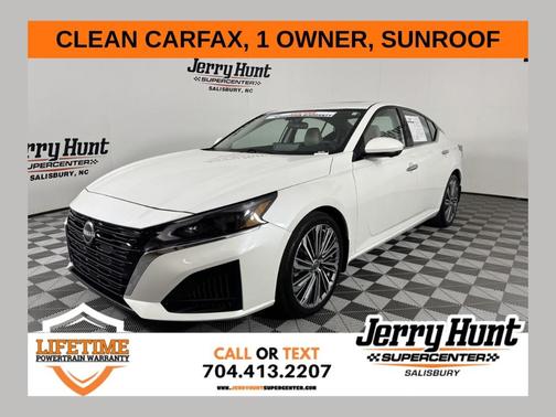 White 2023 Nissan Altima 2.5 SL