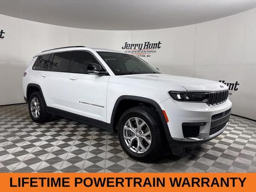 Bright White Clearcoat 2021 Jeep Grand Cherokee L Limited