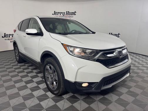 White 2019 Honda CR-V EX